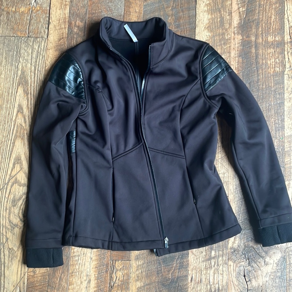 Fabletics Black Activewear jacket